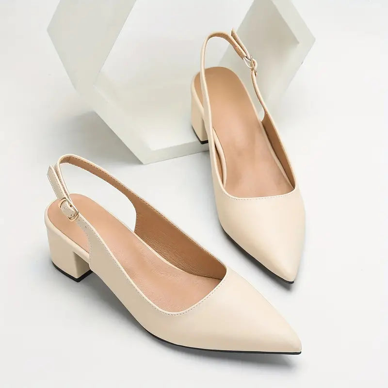 Scarpin Blanc Elegance