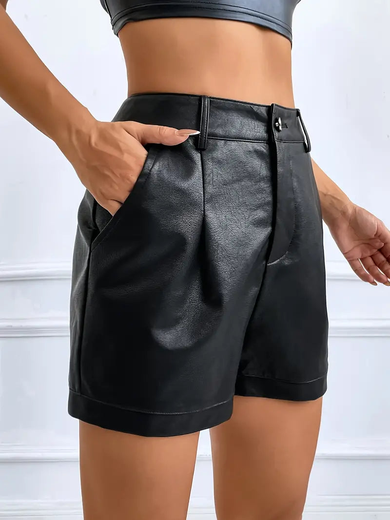 Short Luxe Leather