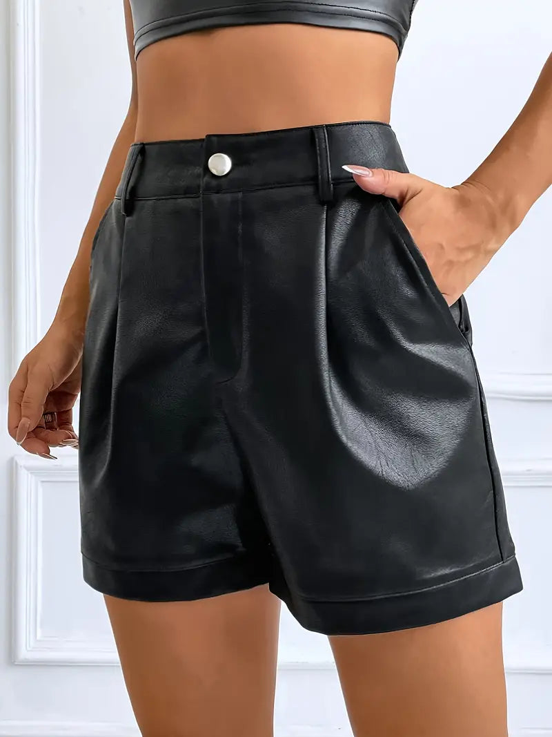 Short Luxe Leather