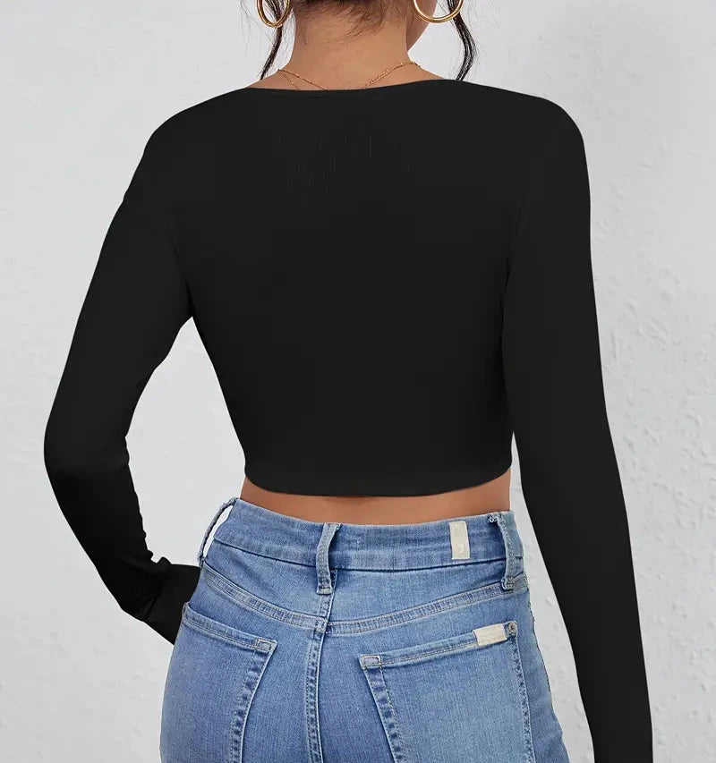 Blusa Cropped Essence Square