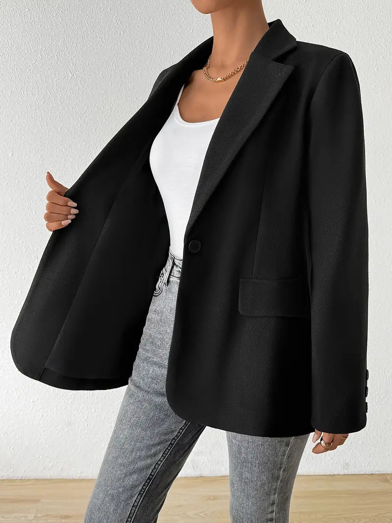 Blazer Noir Classique