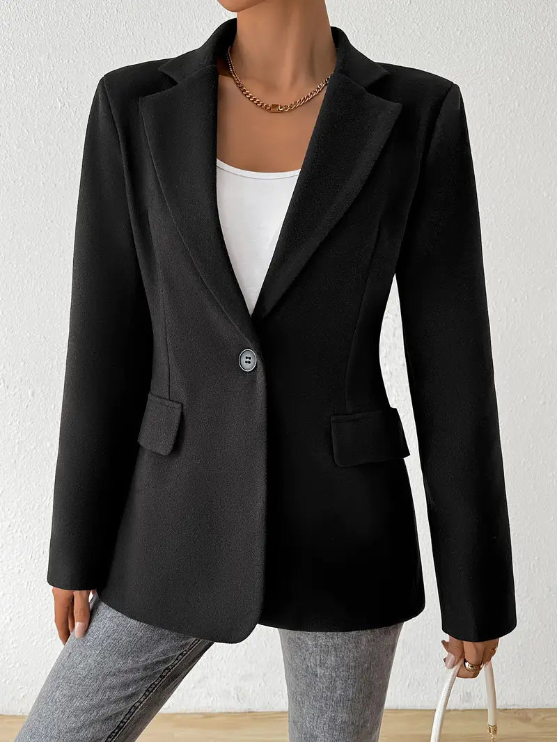 Blazer Noir Classique